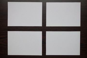 Fototapeta premium Blank Business Cards.
