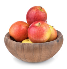 Apple isolated on white background.