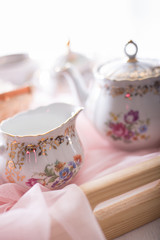 Morning tea concept.