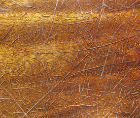 Old furniture cracking varnish. Cracked texture. Vintage background.