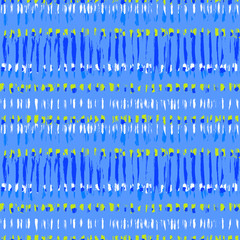 Ethnic hand painted vector seamless pattern