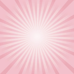 Obraz premium Abstract background. Soft light Pink Beige rays background. Vector 