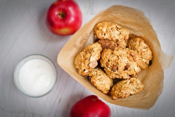 homemade oatmeal cookies