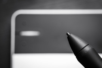 graphics tablet pen, macro