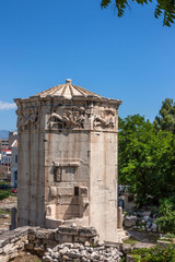 Fototapeta na wymiar Tower of Winds in Athens, Greece
