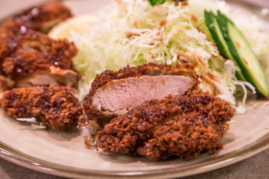 Tonkatsu - Japanese deep-fried pork cutlet