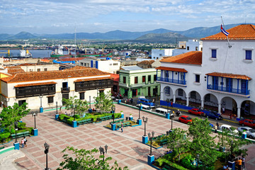 Rathaus am Parque C&eacute;spedes, Santiago de Cuba