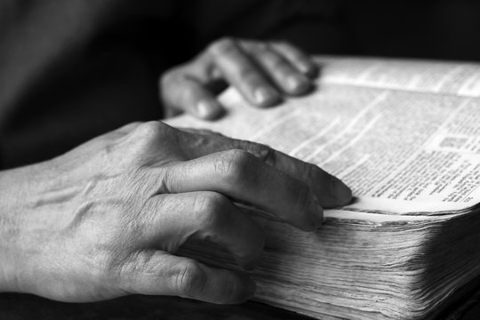 Hands in prayer