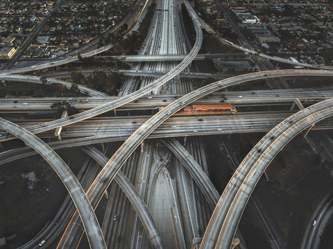 Road infrastructure, Los Angeles, California, United States of America 