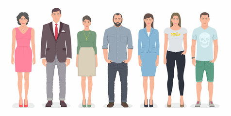 Fototapeta premium Group of people