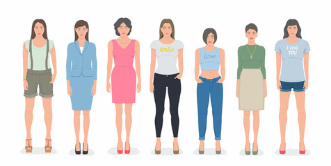 Fototapeta premium Group of women