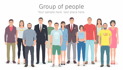 Obraz premium Group of people