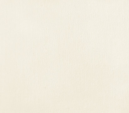 True art canvas primed for painting with natural small scratches. Warm white.
