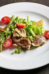 Warm Chicken Liver Salad