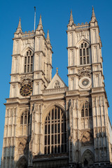 Fototapeta na wymiar View of Westminster Abbey