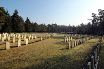 Fototapeta na wymiar Englischer Soldatenfriedhof