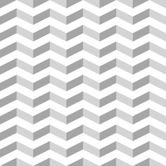 White and grey chevron. Seamless vector pattern