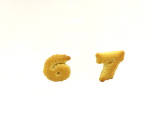 alphabet cookie