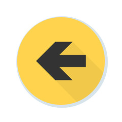 Left Arrow Sign illustration
