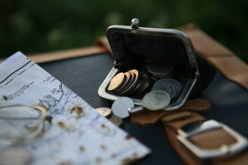  old coins in the purse