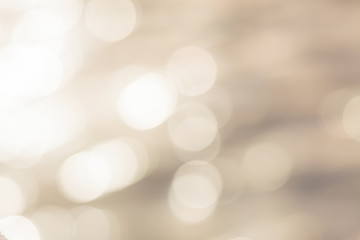 Blurry background defocused water on sunny day