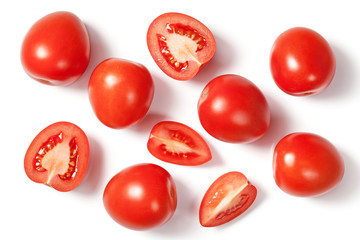 Fresh Plum Tomatoes - obrazy, fototapety, plakaty