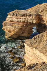 Fototapeta premium View of scenic natural bridge in Kalbarri National Park, Western Australia