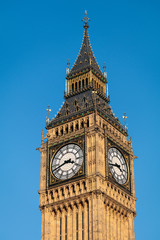 View of Big Ben on a Sunny Day