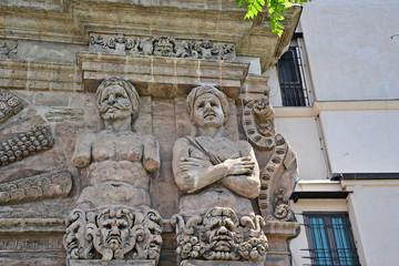 Facciata esterna Porta Nuova di Palermo - Sicilia