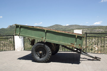 Obraz premium Towing a vehicle