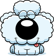 Cartoon Goofy Poodle