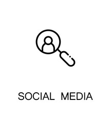 Social media icon.