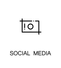 Social media icon.
