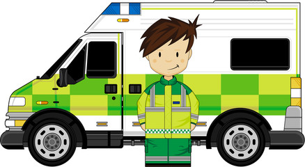 British Ambulance and EMT Paramedic - 137374993