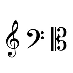 Musical note set
