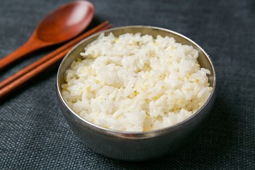 rice. korean style rice. 
