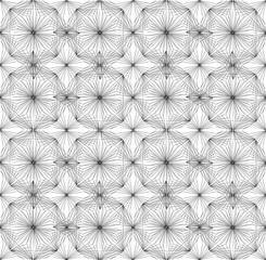 Seamless modern geometric pattern
