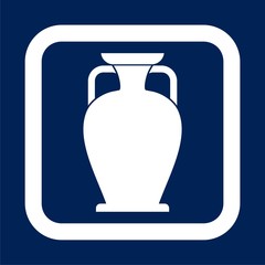 Vase icon - vector Illustration