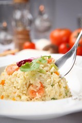 saewoo bokkeumbap. shrimp fried rice