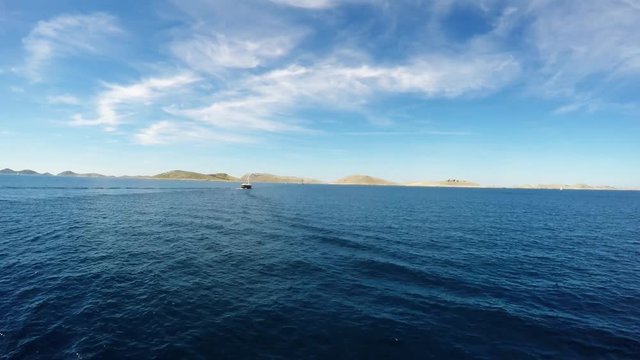 Kornati z lotu ptaka