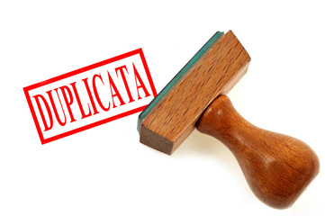 Tampon duplicata
