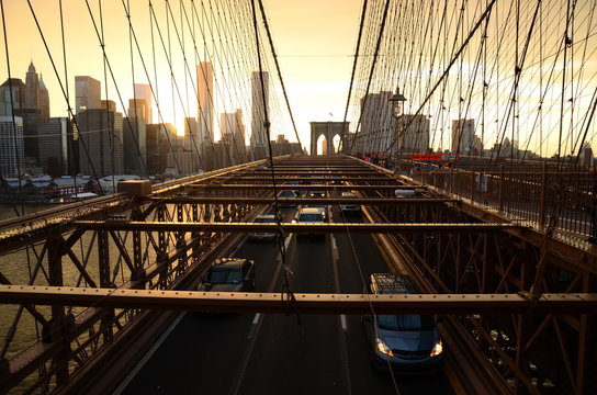 puente de brooklyn, manhathan, Nueva York, USA