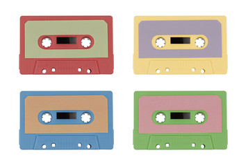 Fototapeta premium Set of colored tapes
