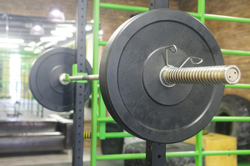 Interior of a fitness hall