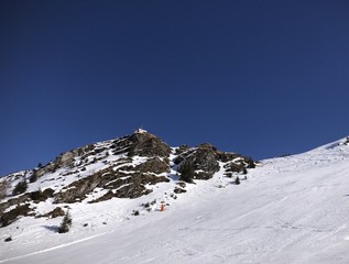 Skigebiet Ski amadé - Fulseck im Winter bei Kaiserwetter