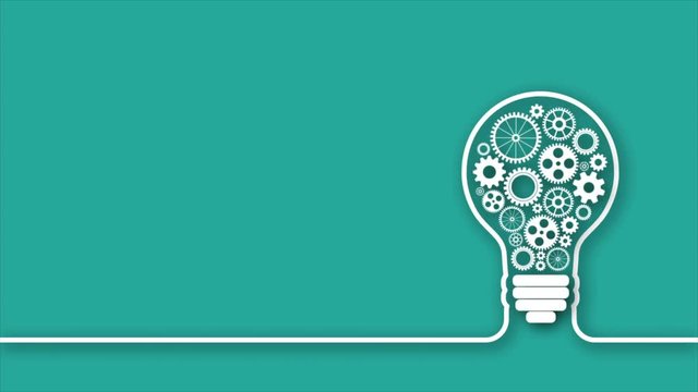 Idea light bulb concept
