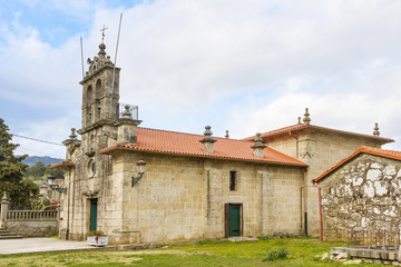 Fototapeta na wymiar San Esteban of Cabeiras church