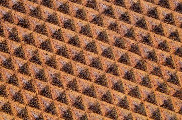 rusty metal pattern