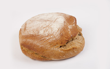 Beautiful homemade breade, isolated