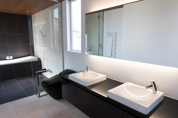 Naklejka na ściany i meble interior of modern bathroom
